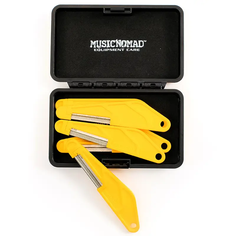 Music Nomad Electric Guitar Diamond Coated Nut File Set