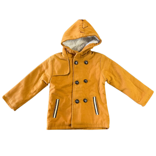 New in Town- Limited -Incredibly Warm Kids Hooded Jackets Black White Print