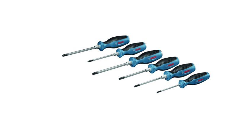 Bosch 6 Piece Screwdriver Set SL/PH
