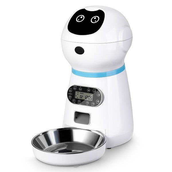 Dog store feeding robot