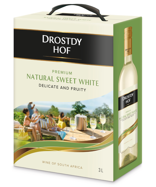 Drostdy-Hof - Sweet White Wine - 3 Litre