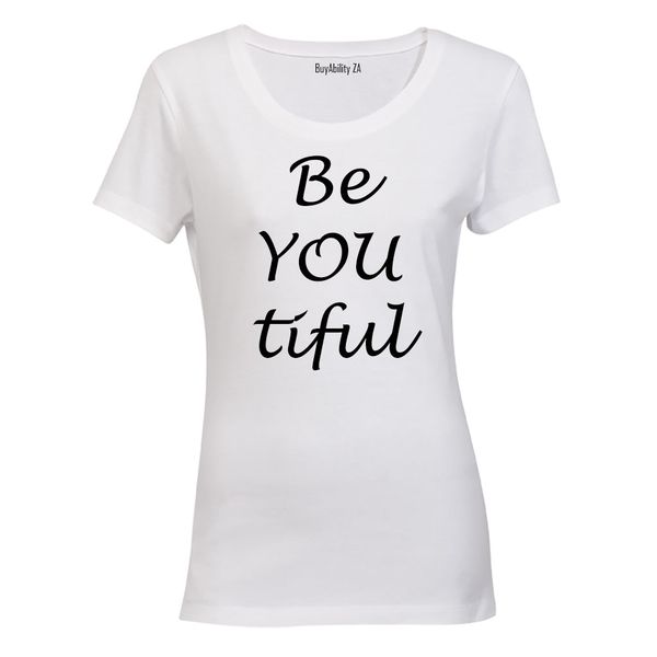 Be-You-Tiful! - Ladies - T-Shirt - White