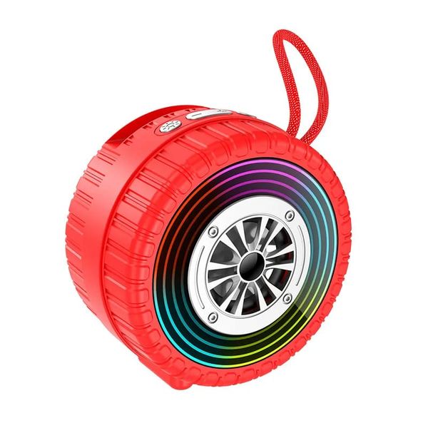 LED Portable Mini Wireless BT Tire Speaker