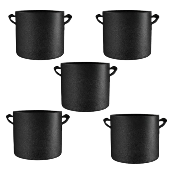 Arfast -5Pack Plant Grow Bags with Reinforced Handles -10 Gallon/40cm