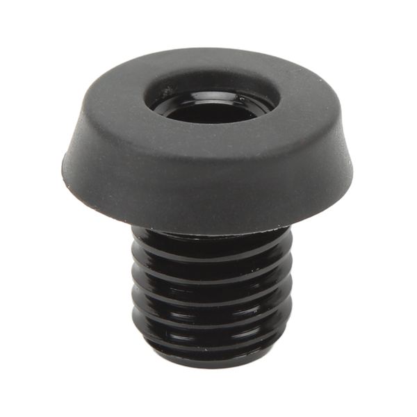 Billiard Cue Bottom Cover Aluminum Alloy Black