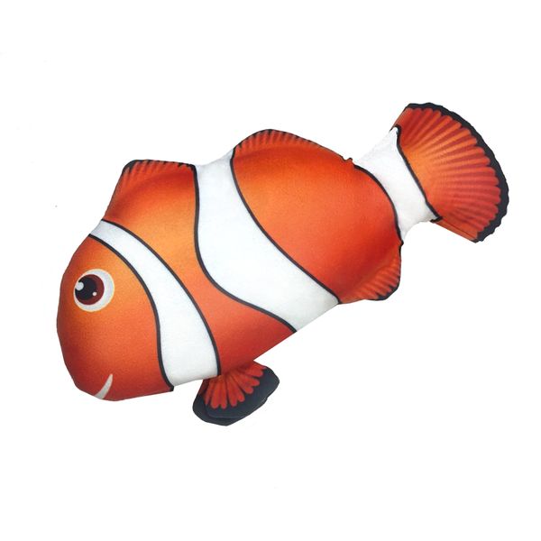 zaFish - Touch Activated Interactive Flopping Clown Fish
