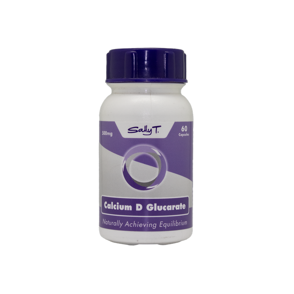 Sally T. Calcium D Glucarate 500mg, 60 Capsules - Liver Deep Cleanser