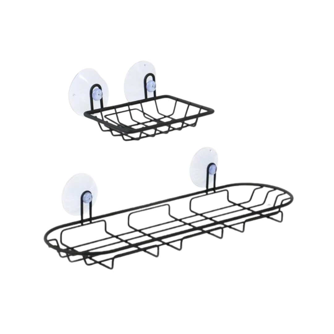 Suction Wire Bathroom Set - Black | Shop Today. Get it Tomorrow! | takealot.com