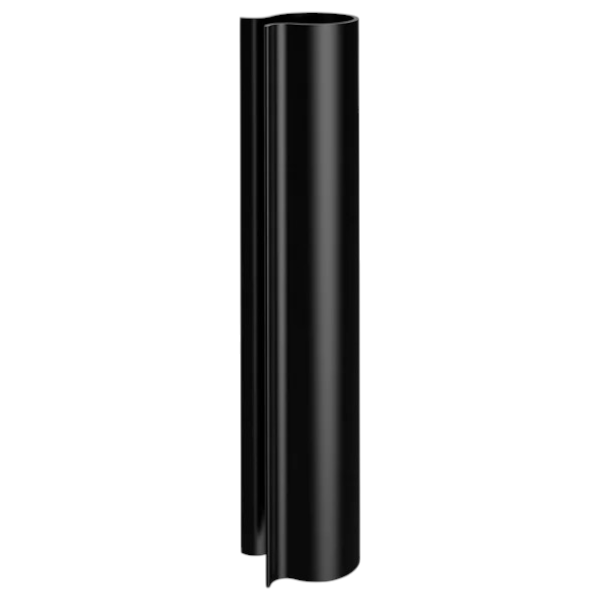 Snap-In PVC Door Bottom Sealing Strip - Black