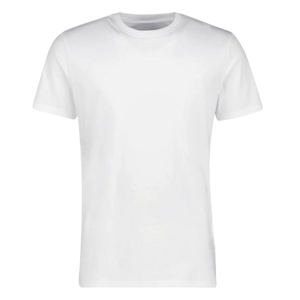 100% Cotton Short Sleeve Round Neck Regular Fit T-Shirt - Dark Grey - 4 Pack