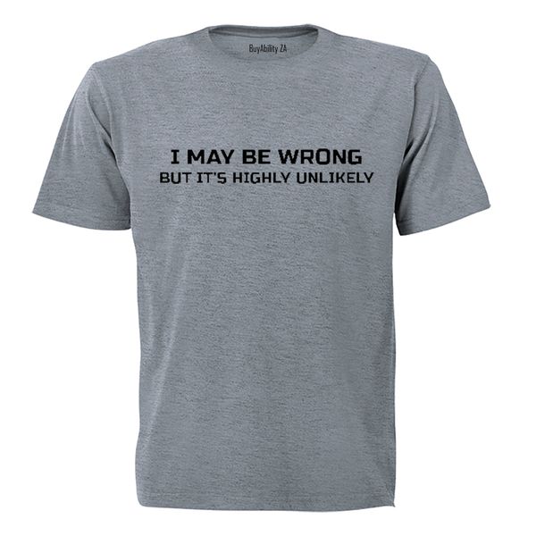 Mens - T-Shirt - Grey image