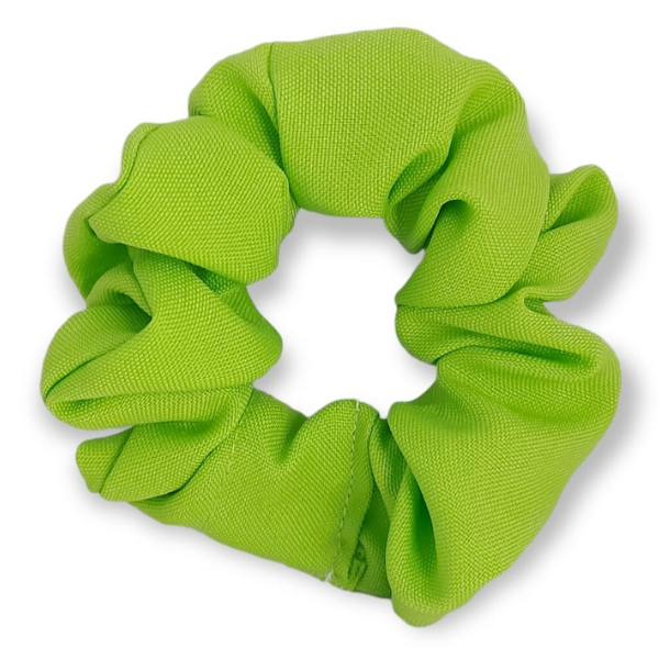 M&amp;N Hair Scrunchie - Lime Green
