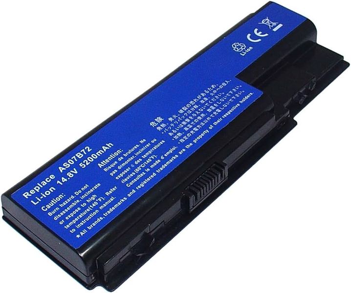 14.8V 5200mAh/77Wh 8-Cell Battery for Acer Aspire 3660 Acer TravelMate 4210