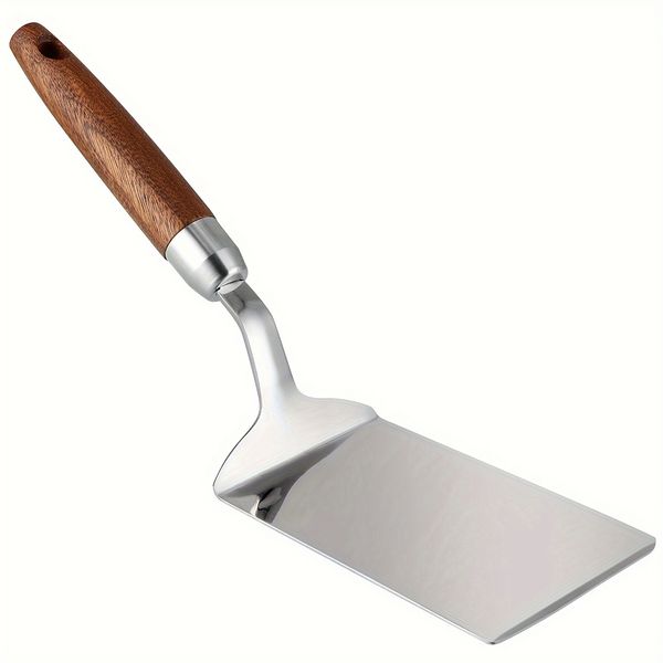 Stainless Steel Spatula Cooking Tool With Wooden Handle