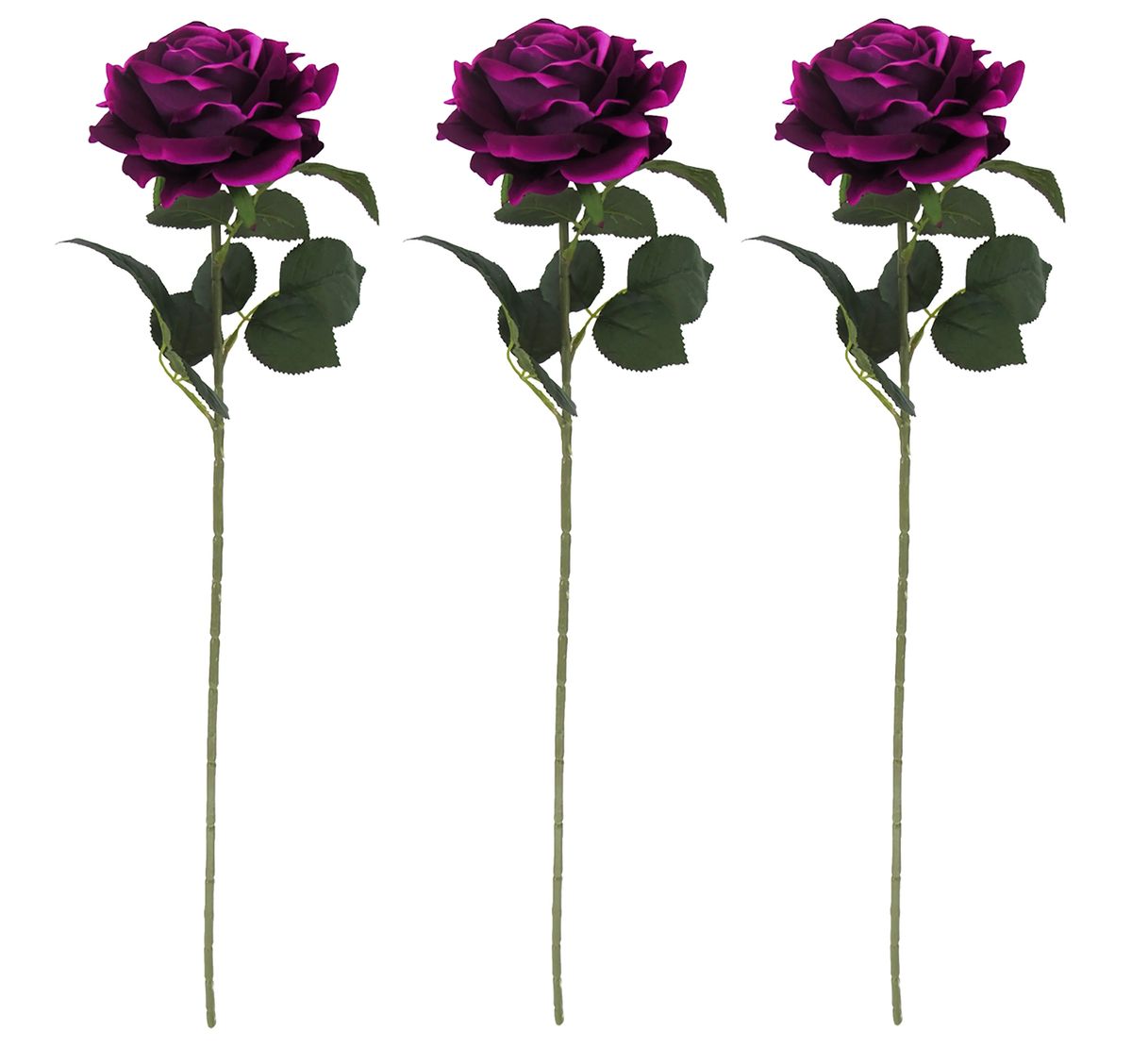 Artificial Flower 76cm Single Rich Rose Shop Today. Get it Tomorrow