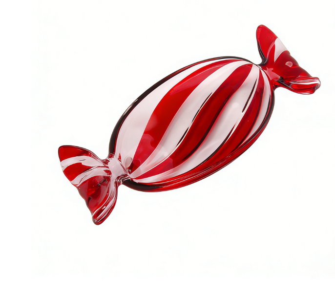 Red Glass Other Decorative Bowl