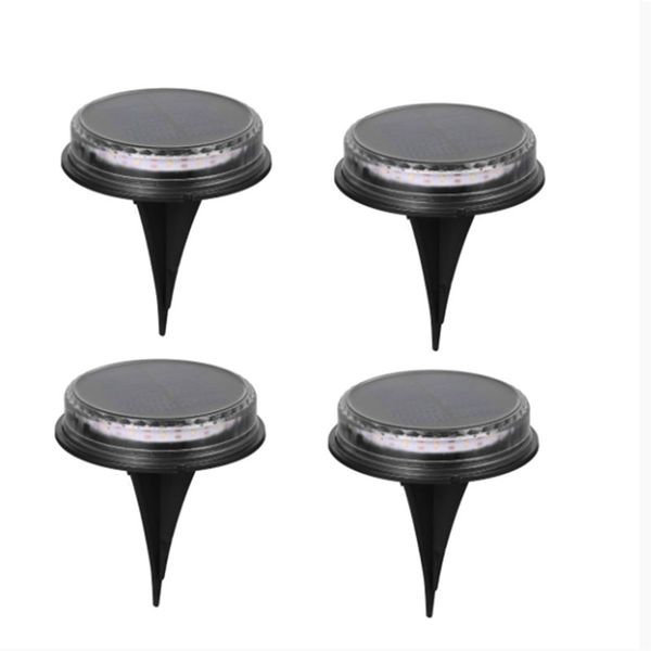 4Pcs Super Bright Led Solar Pathway Light For Garden Decoration-A