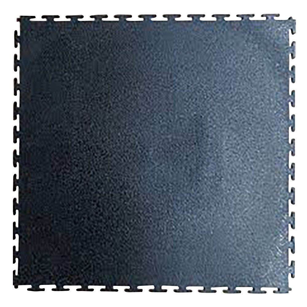 DIY OutdoorPVC Interlocking Leather Look Black Floor Tiles Shop