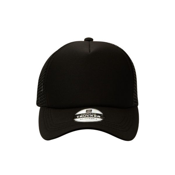 Vintage Trucker Cap - Black