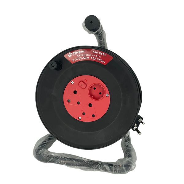 HEAVY DUTY POWER EXTENTION CABLE 16A 250V 1,5mm X30Metres with 3 sockets