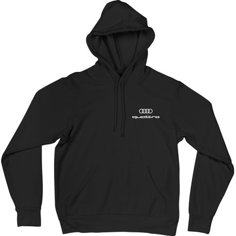Unisex Hoodies Hoodie Audi Sport Pullover Audi Quattro Badge