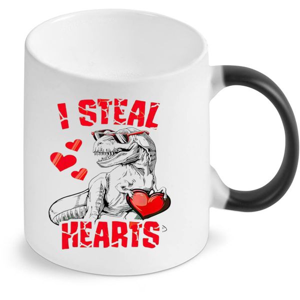 I Steal Hearts Birthday Christmas Anniversary Valentines Day Gift Magic Mug