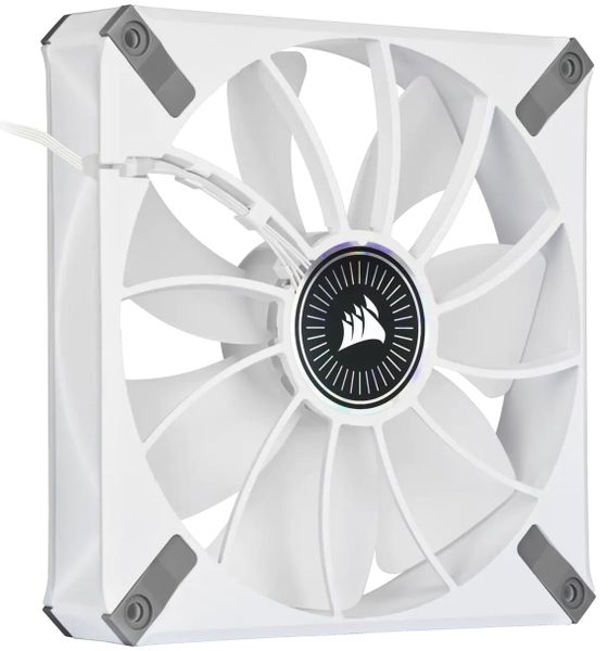 Corsair ML140 ELITE 140mm PWM 400 - 2000 RPM Premium Magnetic Levitation Fan - White