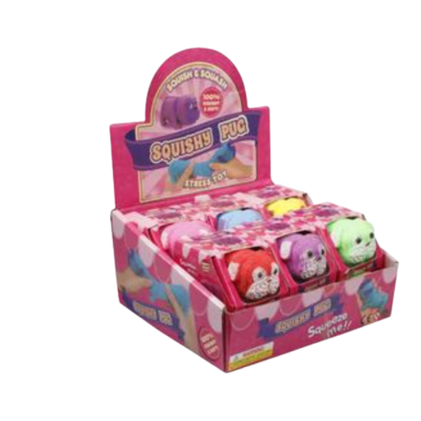 Squish And Squash - Squishy Pug In Box