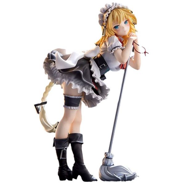 Charming Yellow PVC Girl Statue - Perfect for Desktop &amp; Xbox One Decor