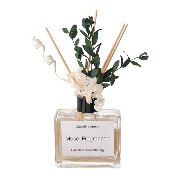 Dried Flower Decoration Aroma Room Diffuser 120ml - Baroque