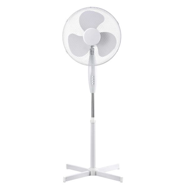 Well Floor Standing 3 Speed Fan 40cm 45W - White