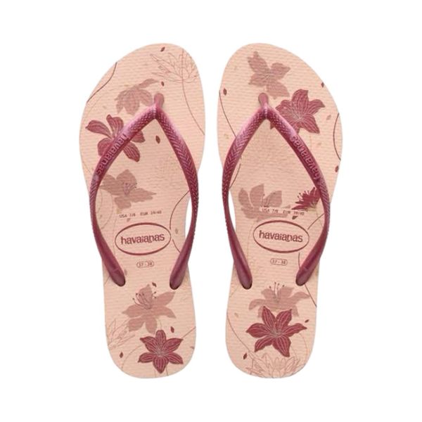Havaianas Slim Organic Women Flip Flops Pink image