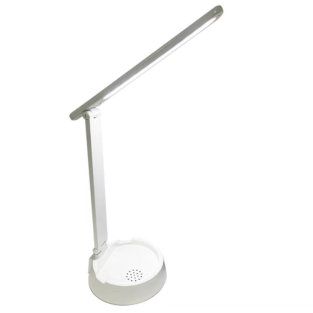 Rechargeable Desk Lamp with Bluetooth Speaker Shop Today. Get it