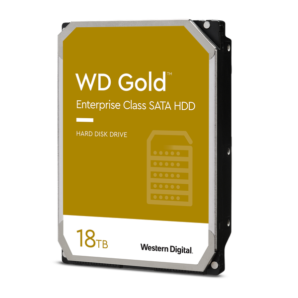 WD Gold 18TB 7200RPM 512MB Cache 3.5