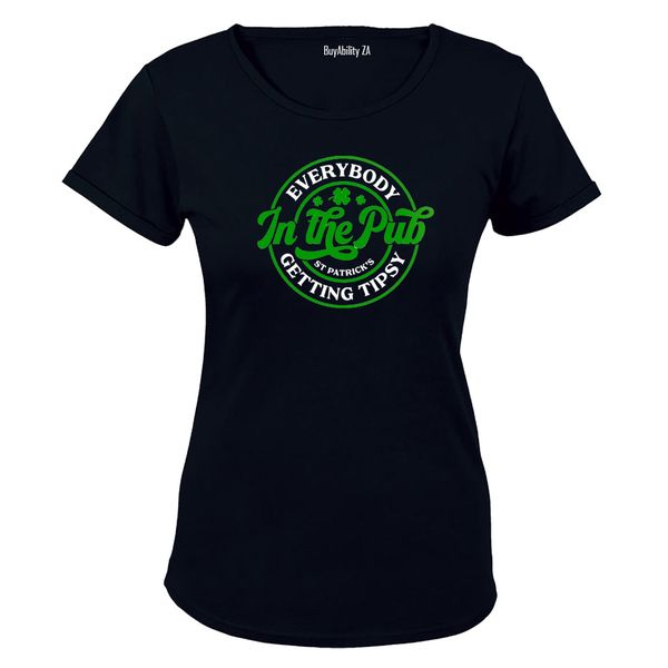 In The Pub - St. Patricks Day - Ladies - T-Shirt