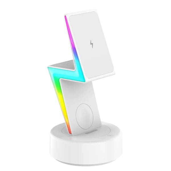 3 in 1 Wireless Magnetic Fast Charging Station