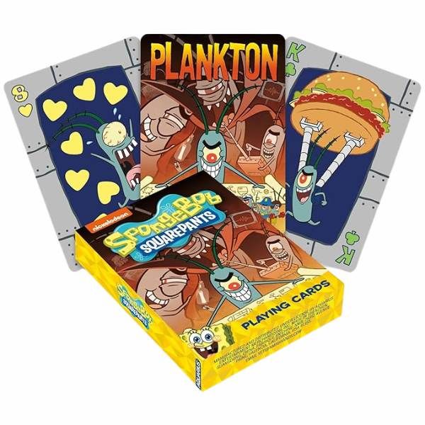 Spongebob Squarepants Plankton Playing Cards