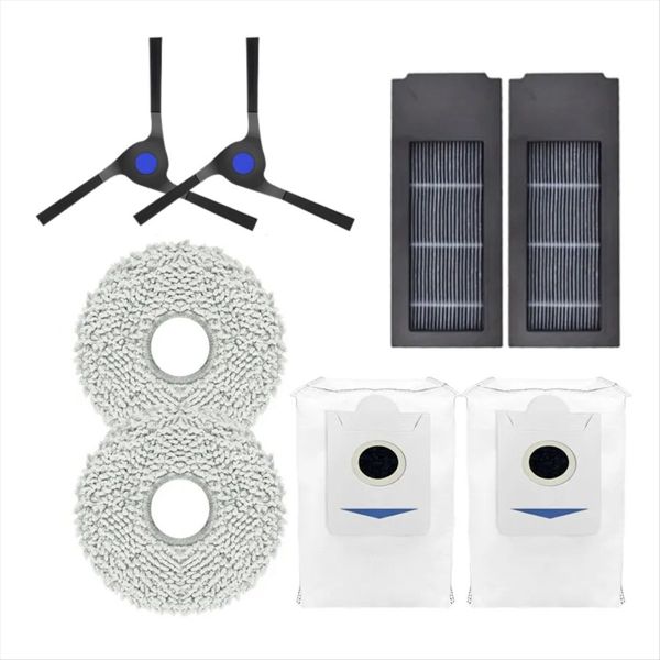 For Debot X2 Main Side Brush Hepa Filter Mop Cloths Dust Bag