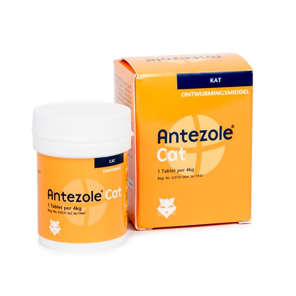 20 - Antezole Cat Deworming Tablets For Cats By Great Empire