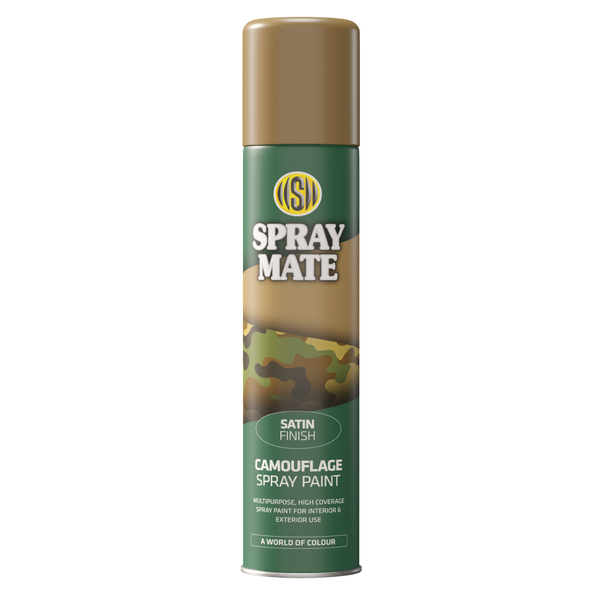 1 x Spraymate Camouflage Mud Brown Satin 250ml