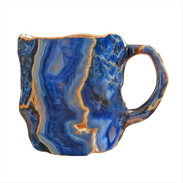 Imitation Mineral Crystal Coffee Cup Multicolor Imitation Crystal Mineral C