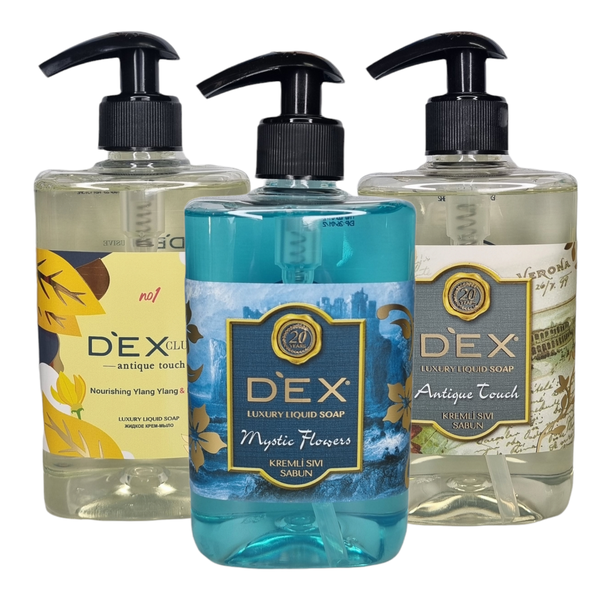 Dex Luxury Liquid Hand Soap 3 in1 Mix pack