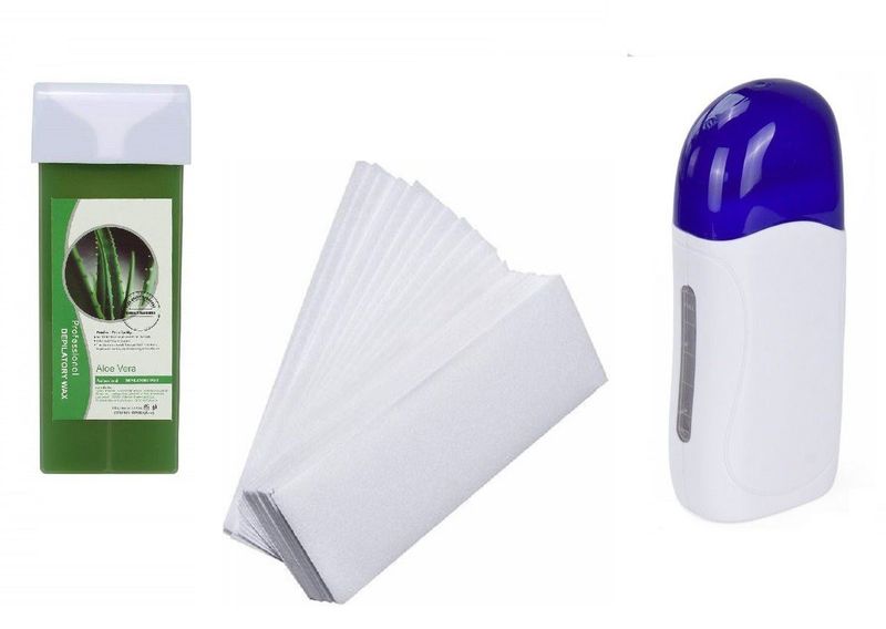 Depilatory Waxing Roller Kit