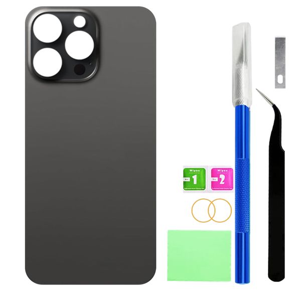 Back Glass Replacement Compatible with iPhone 15 Plus with Repairing Tool