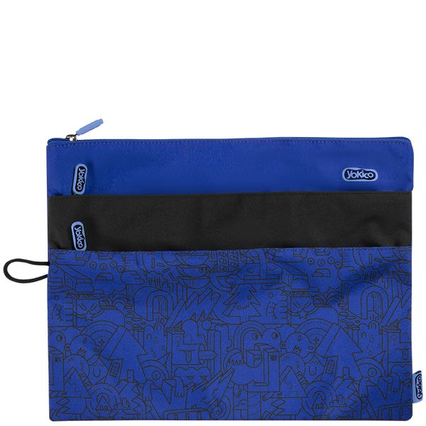 Blue Illi MashUp X-Large Pencil Case