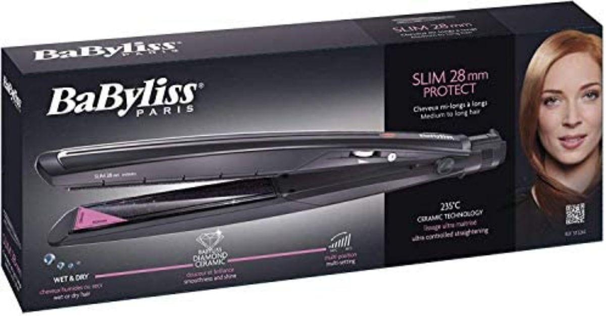 Babybliss paris slim 28mm protect straightener buy online in south