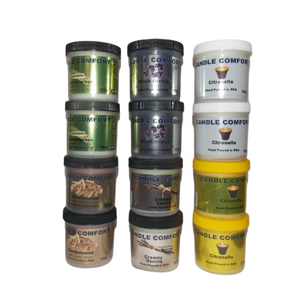 Assorted Scented Candles 160g x 12