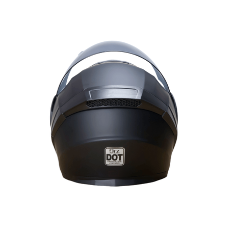 ORZ - Full Face Modular Flip Up Motorcycle Helmet with Double Lens