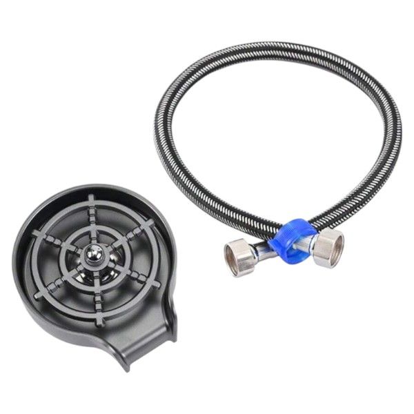 Water-Saving Glass &amp; Cup Washer - Grey