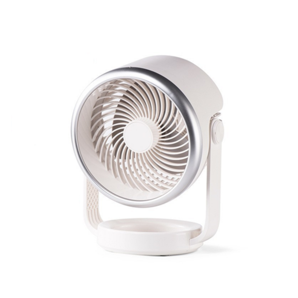 Portable Countertop Fan For Home, Camping, White